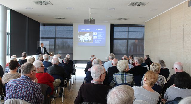 Foto © Jürgen Thoms - Aus der Serie: Prof. Dr. med. Frank Weidemann war Gast im Parkinson Forum Unna e.V.