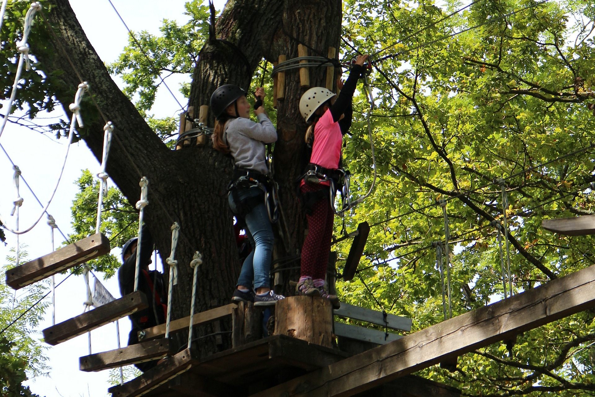 Zur Saisoneröffnung des Dorstener Kletterparks am 5. Mai darf kostenlos geklettert werden.