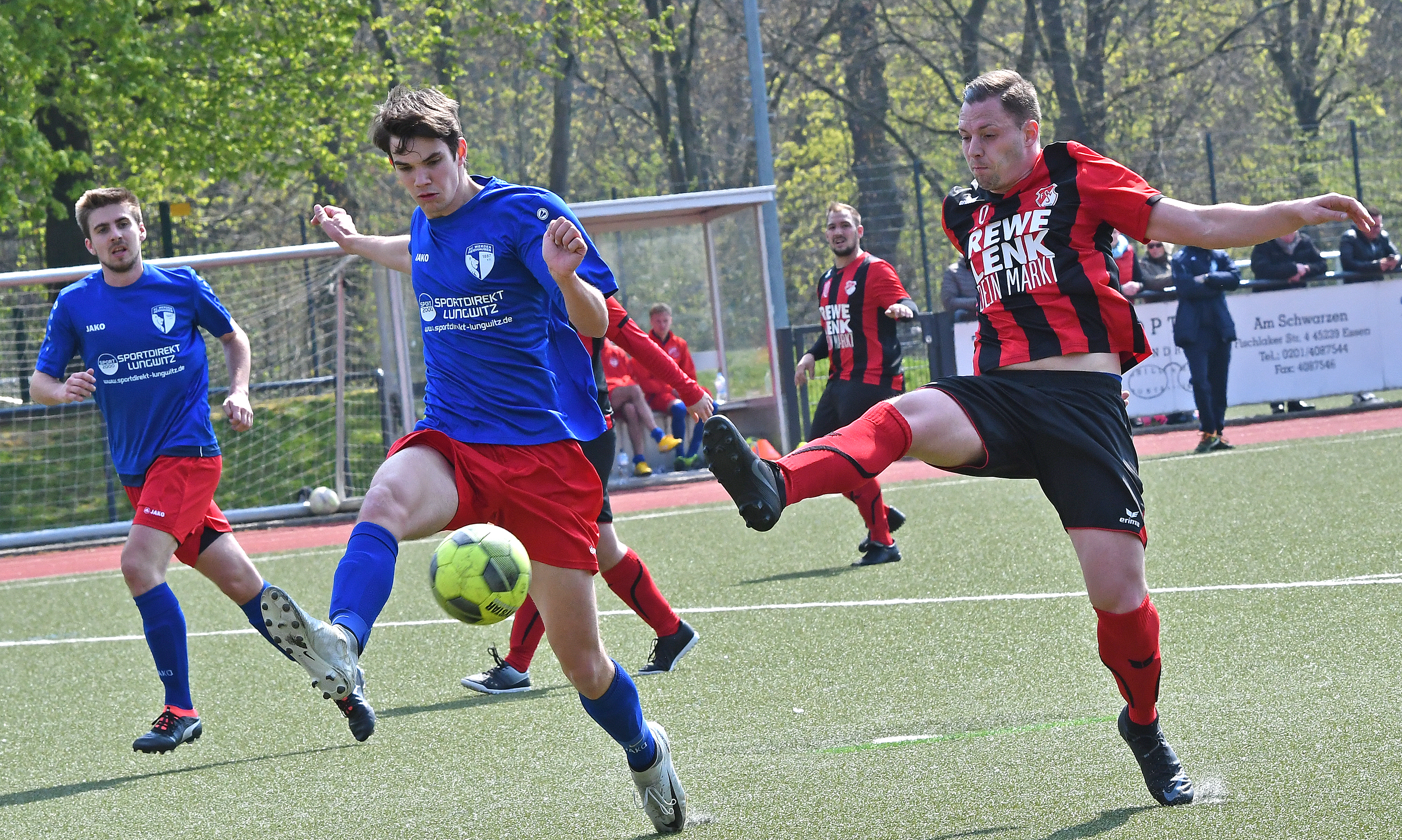 Der SC-Reserve gelang ein bärenstarker Auftritt.
Foto: Bangert