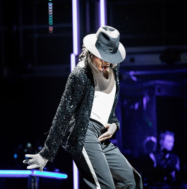 Dantanio Goodman, Entertainer und Singer-Songwriter aus Südafrika schlüpft in die Rolle von Michael Jackson.