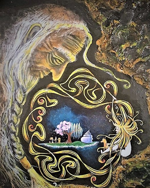 Das Buch „A Tale of Darkness and Light“ ist mit zahlreichen Illustrationen versehen. Foto: privat