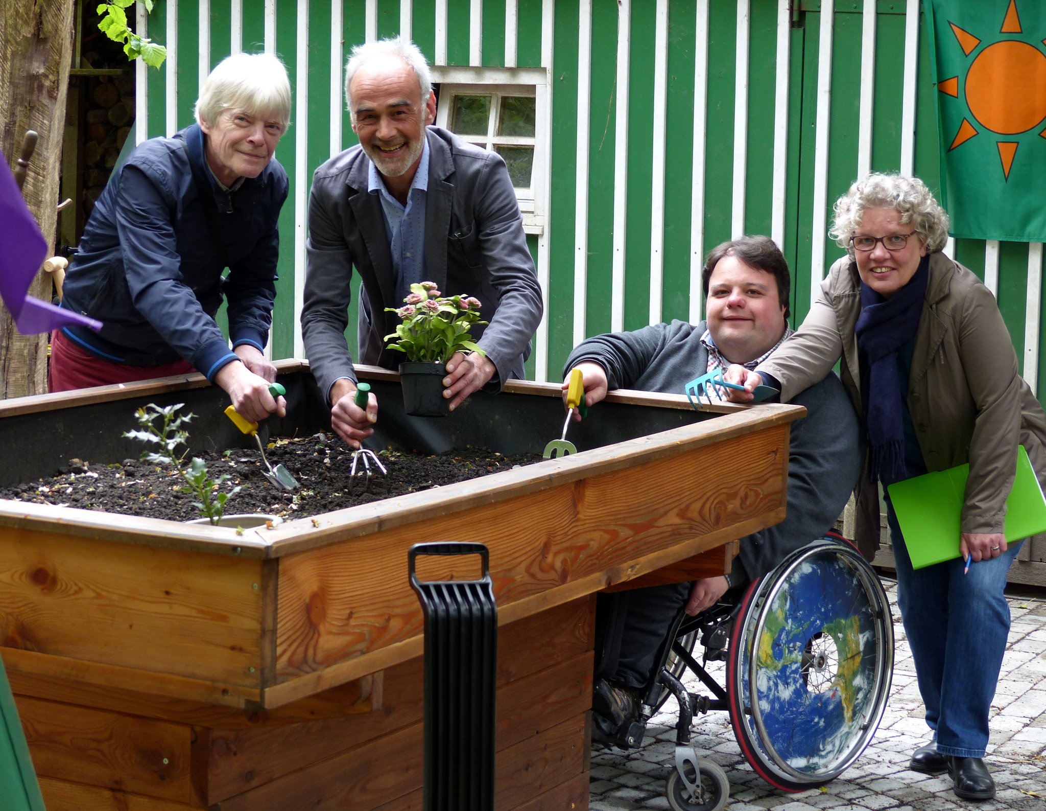 Erster inklusiver Bürgergarten bald in Essen Gemeinsam gärtnern in