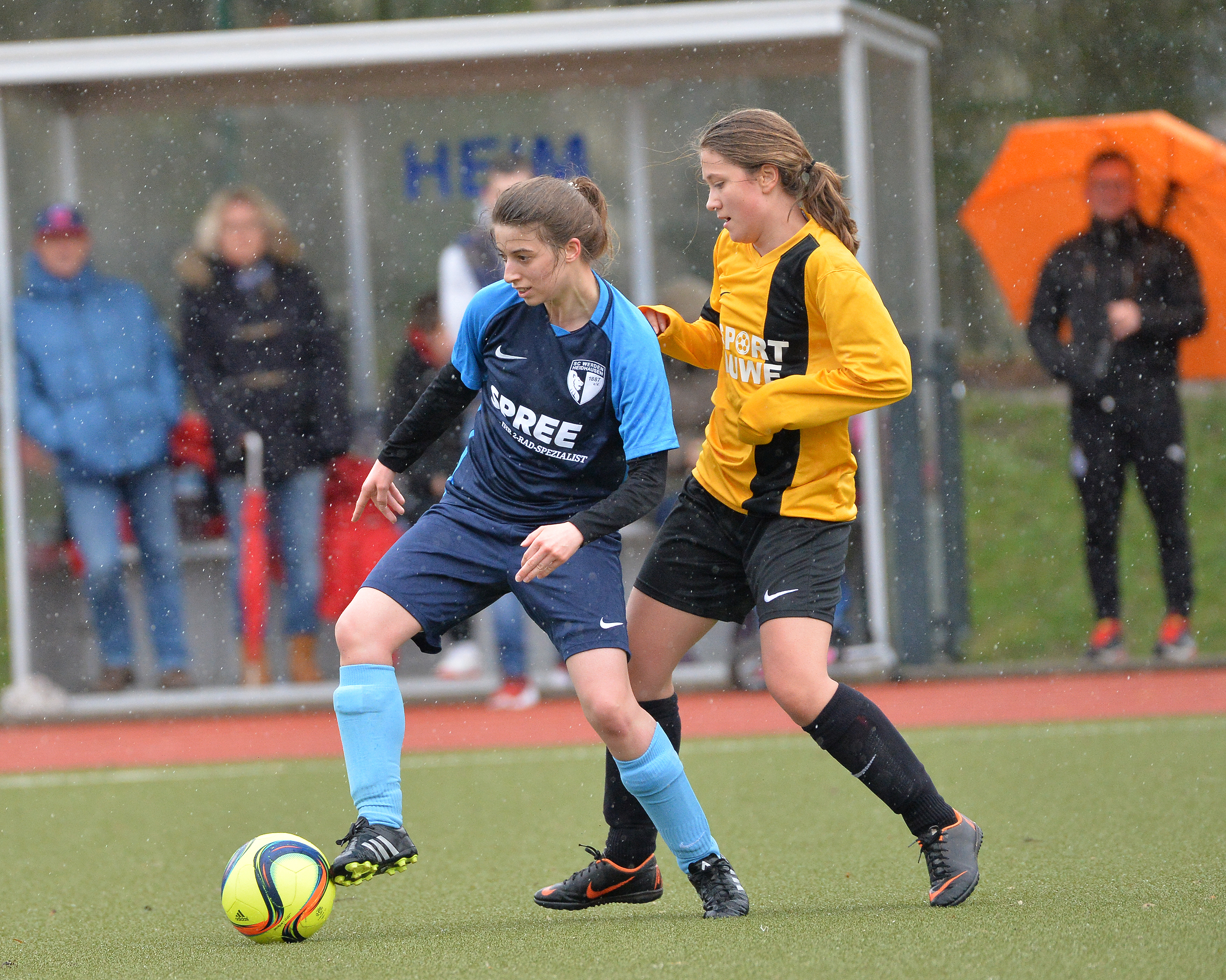 Mit einem souveränen 3:0 bei der ESG kletterten die Damen auf den fünften Platz.
Foto: Bangert