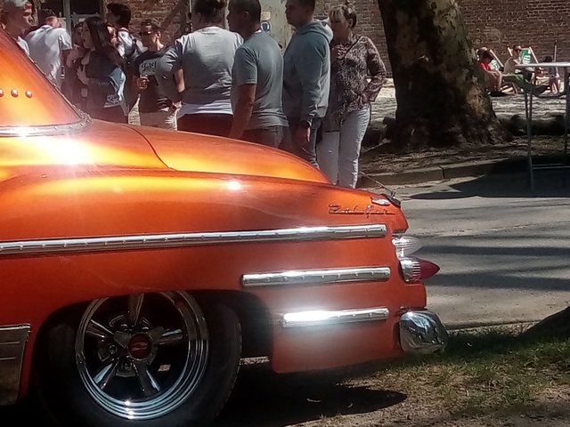 Chrom blitzt in der Sonne