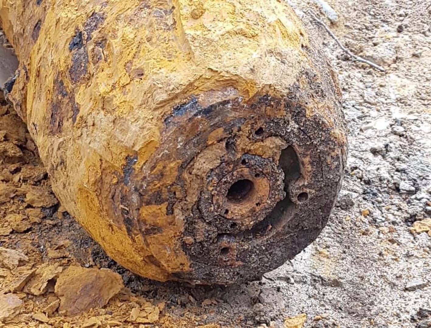 Die Bombe in Hofstede muss heute entschärft werden.