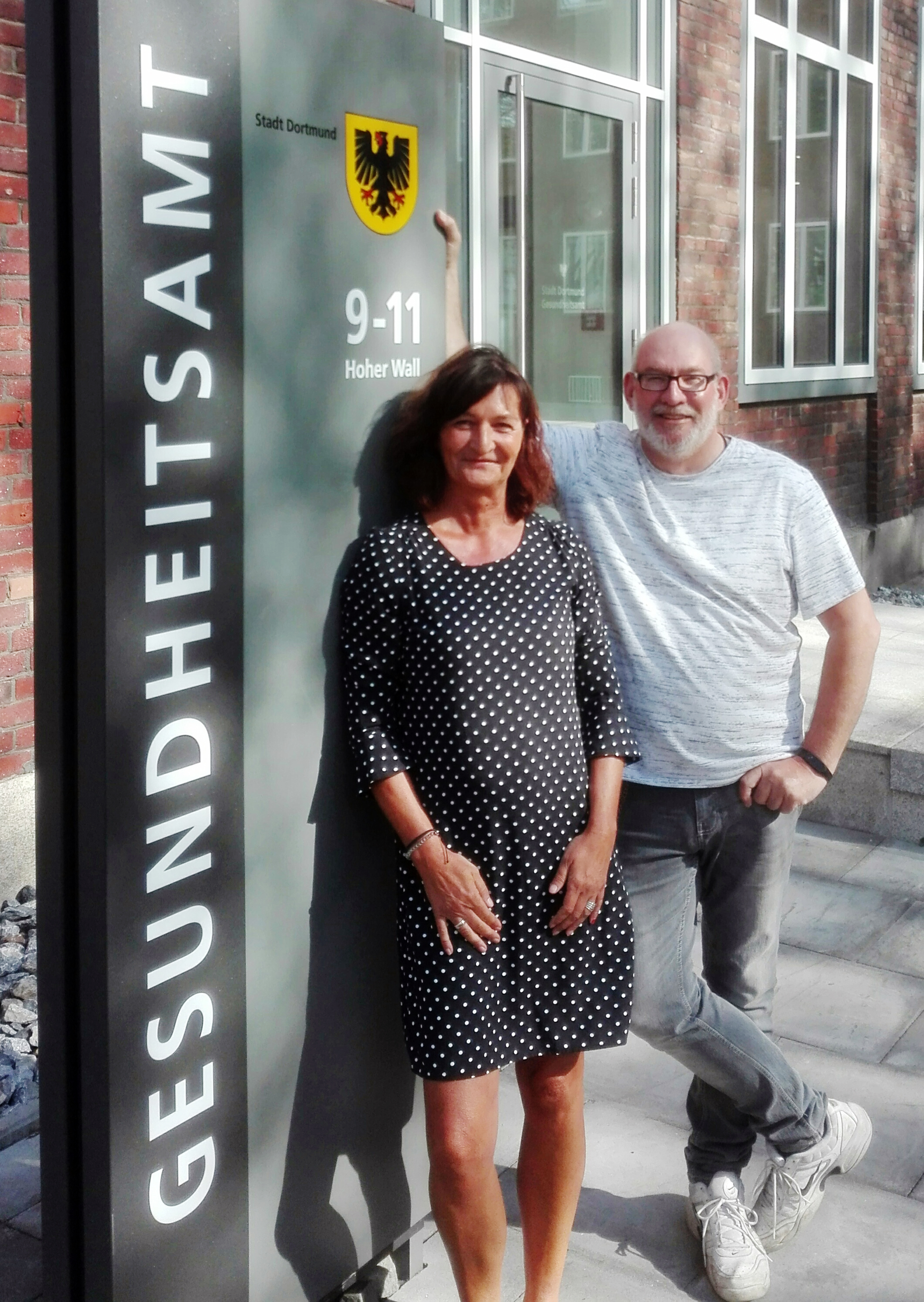 Anja Henkel und Thomas Stock von der städtischen Betreuungsstelle werden im Begegnungszentrum Scharnhorst zu Gast sein.