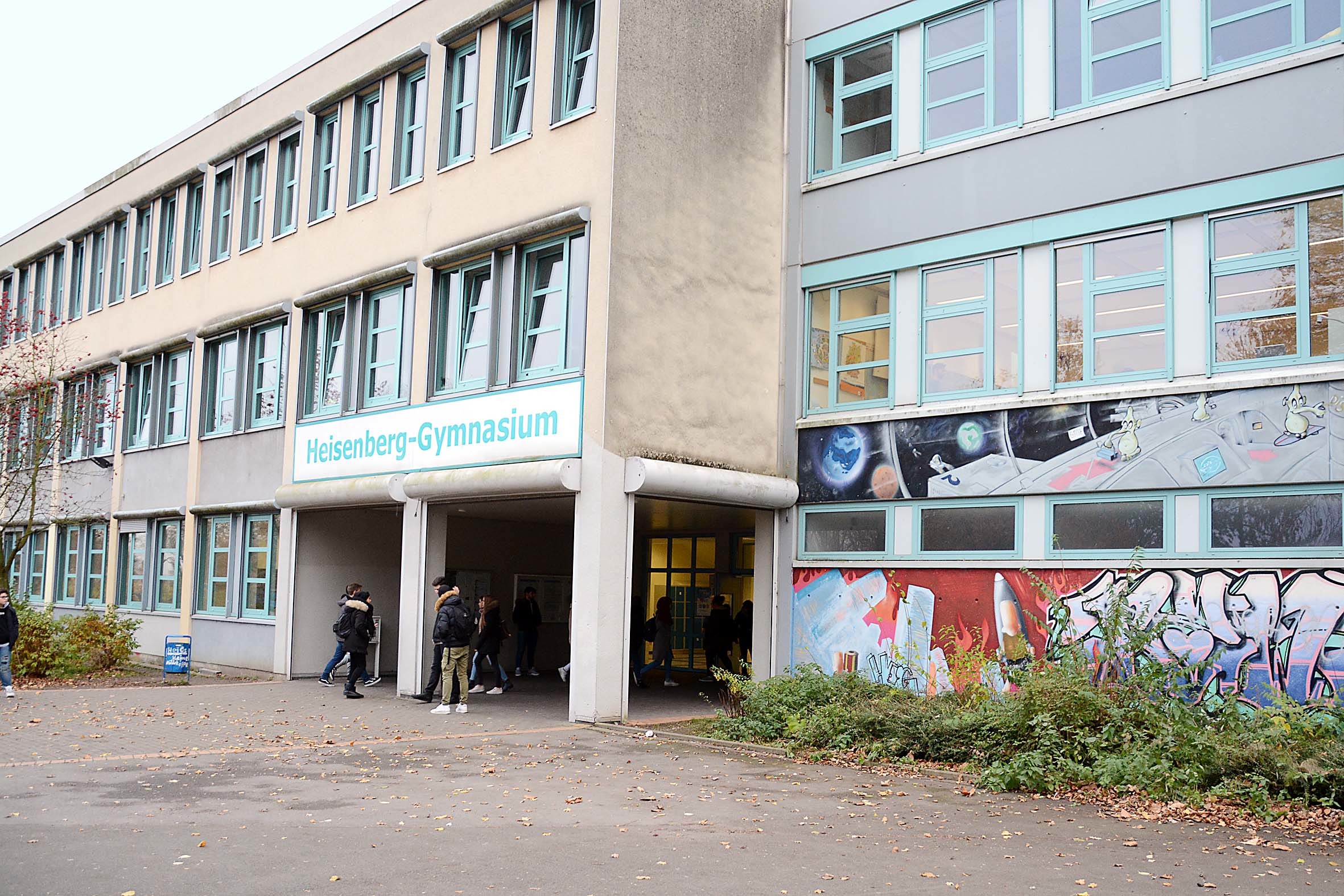Das Heisenberg-Gymnasium in Eving.