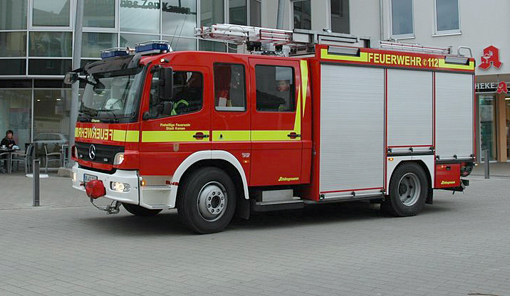 Aufregung am Montagvormittag: Die Feuerwehr Kamen war heute schon dreimal unterwegs. Foto: LK-Archiv
