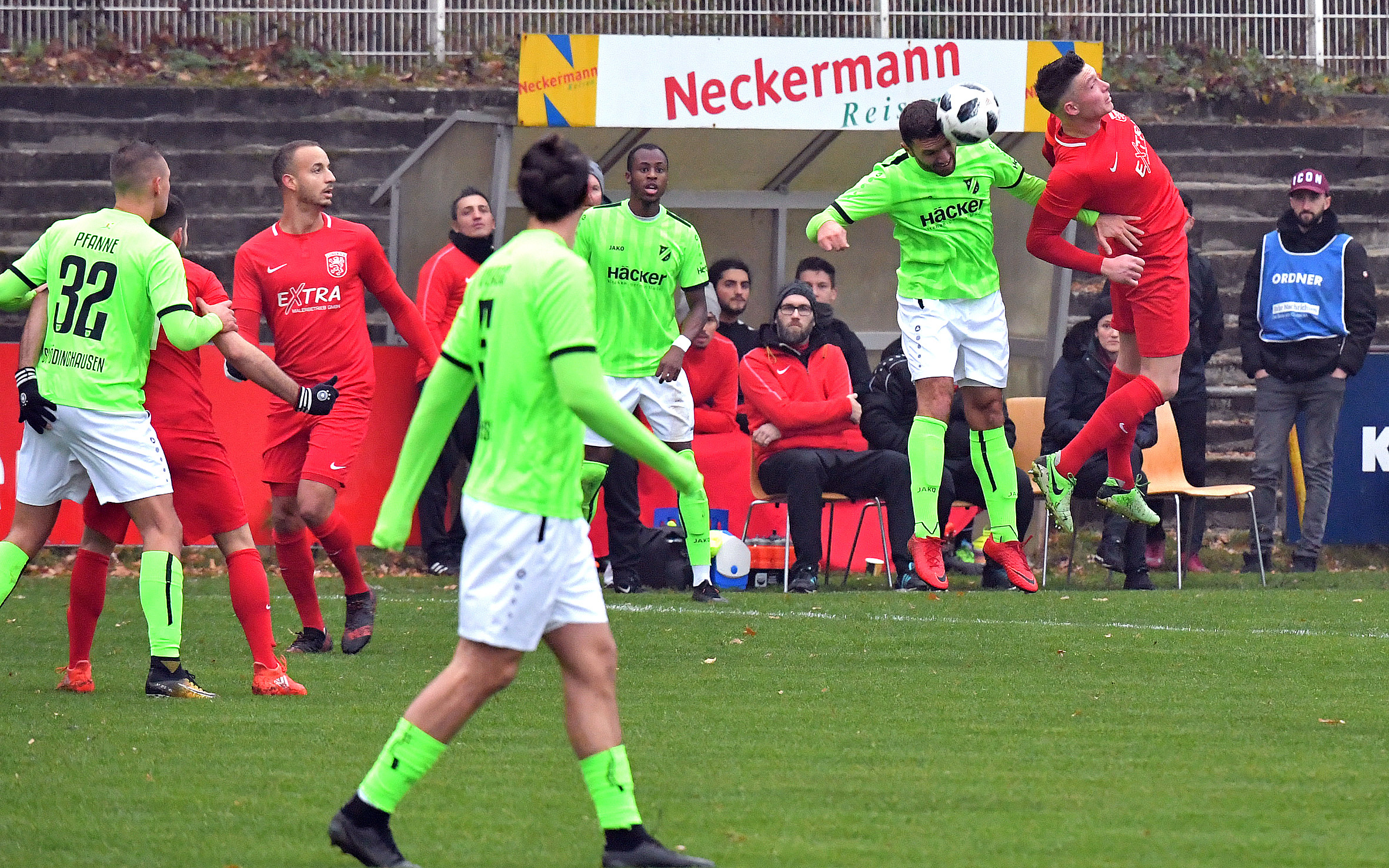 0:4 gegen das Regionalliga-Topteam SV Rödinghausen (Szene Goldstein)