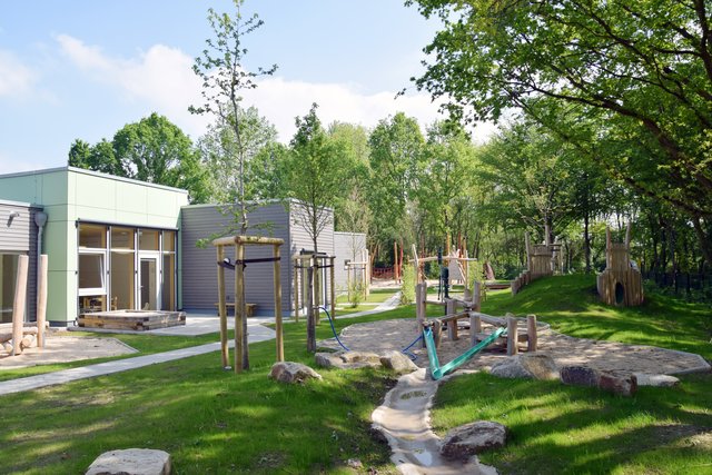 Stadt Monheim übergibt neue Kita in Trägerschaft des SKFM: Viel Platz