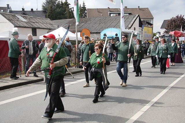BSV Obercastrop feierte 455jähriges Bestehen Festumzug bei