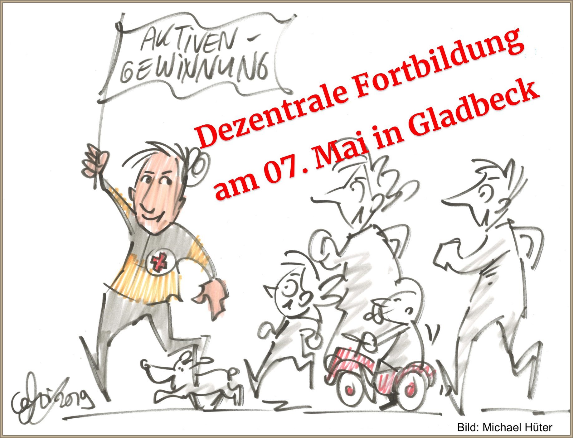 Die Fortbildung ist vorbei und viele neue Impluse für unsere Rotkreuzarbeit wurden gemeinsam erarbeitet.
