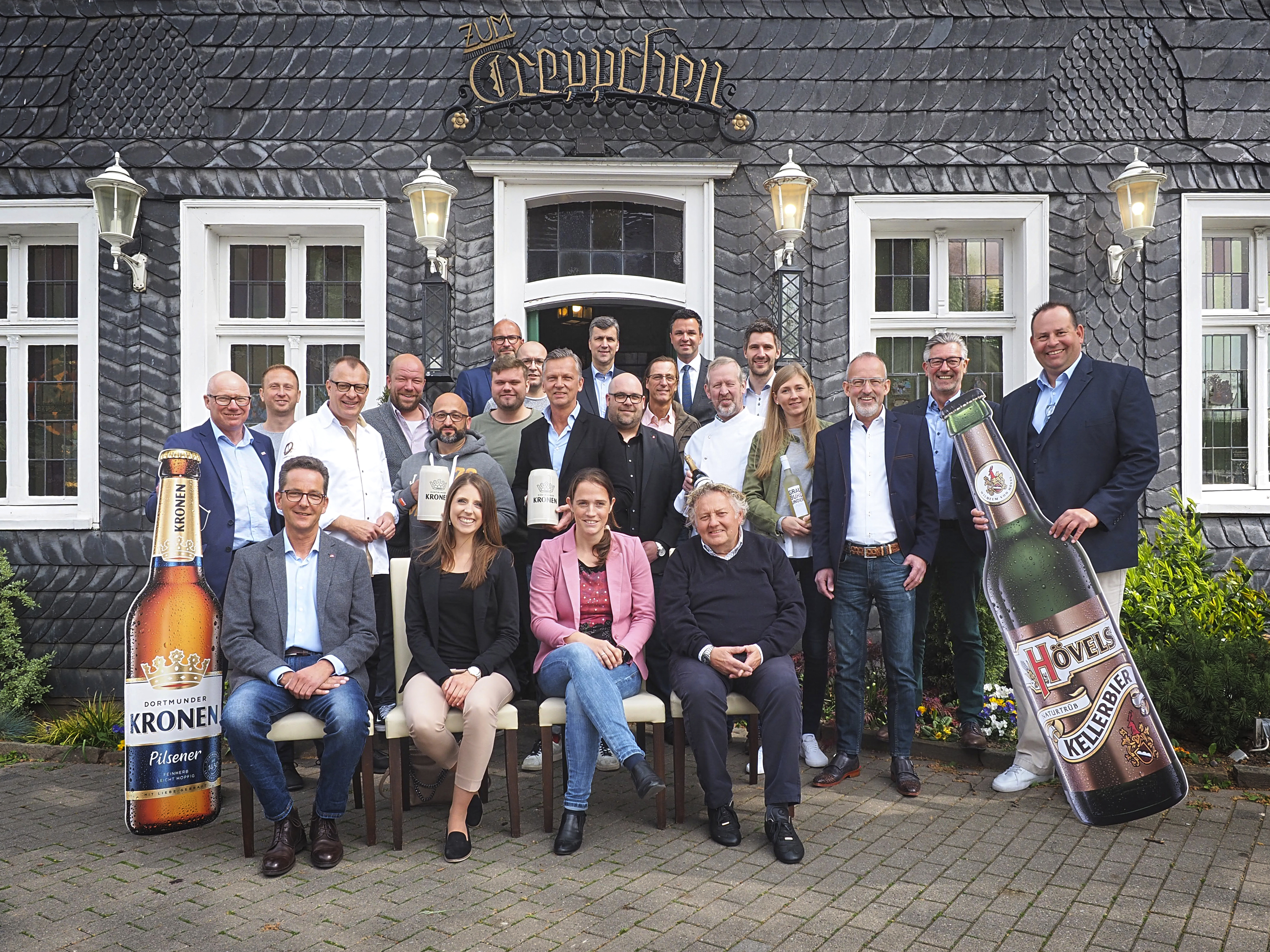 Im Treppchen 1763 stellten die elf Gastronomen das Programm für Dortmund à la carte vom 3. bis 7. Juli vor.