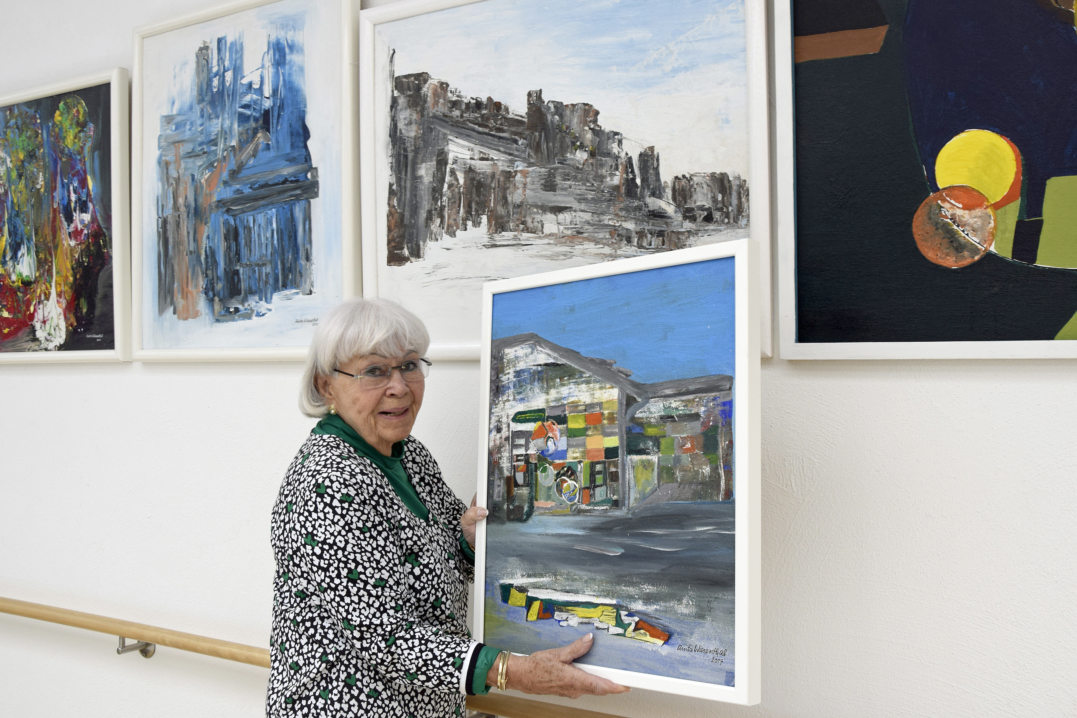 „Seelische Dimensionen“ heißt die neue Ausstellung von Anita Wiesenthal im Alten Stadtbad Hagen-Haspe.