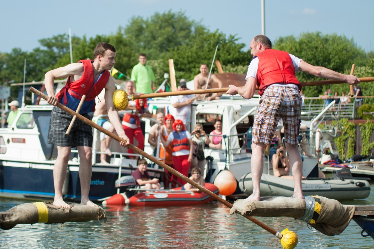 Ab sofort werden Teams für das „Fischerstechen“ gesucht. Foto: Stadt Bergkamen