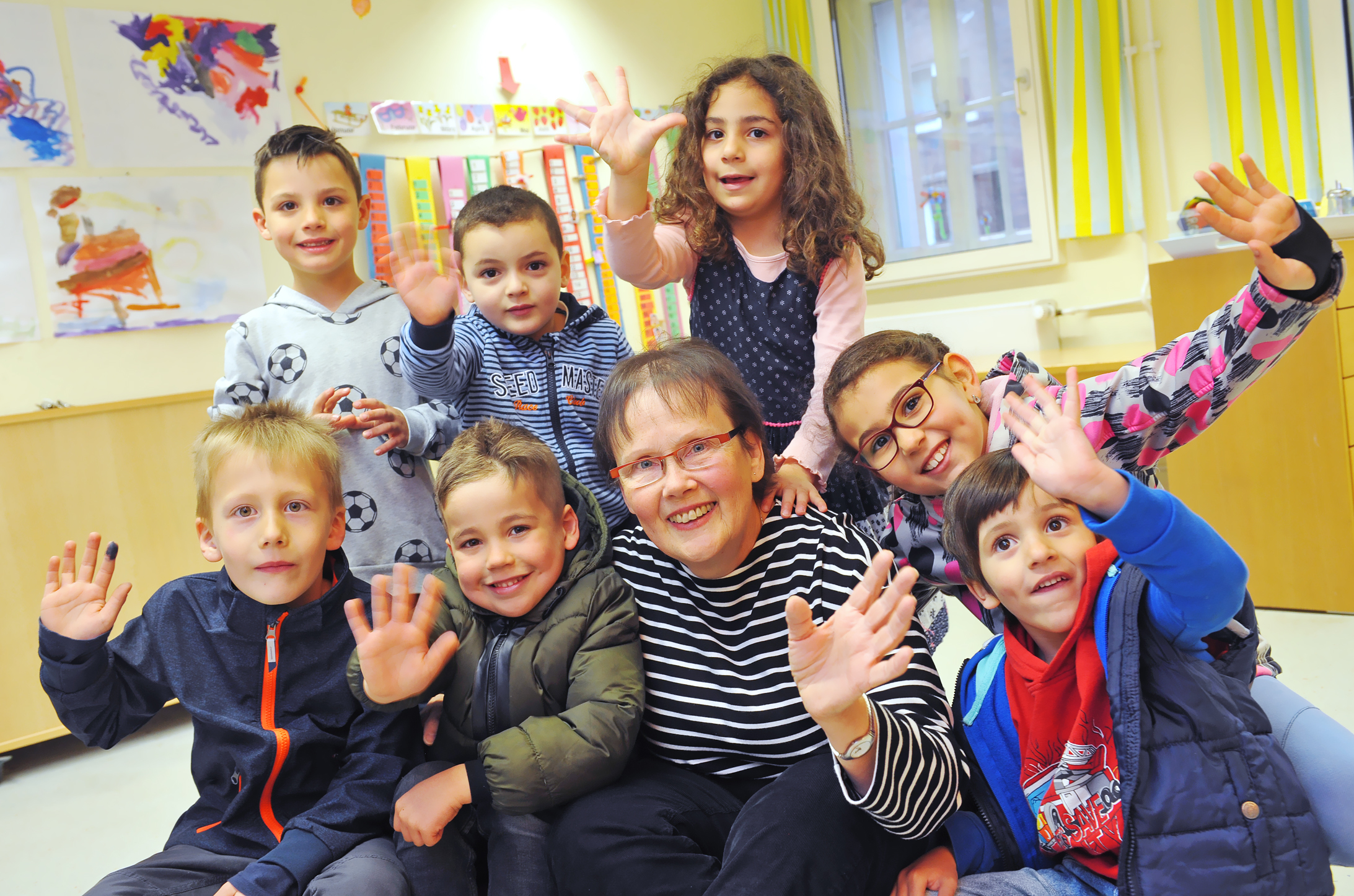 Die langjährige Leiterin, Ursula Blasius, wurde verabschiedet.