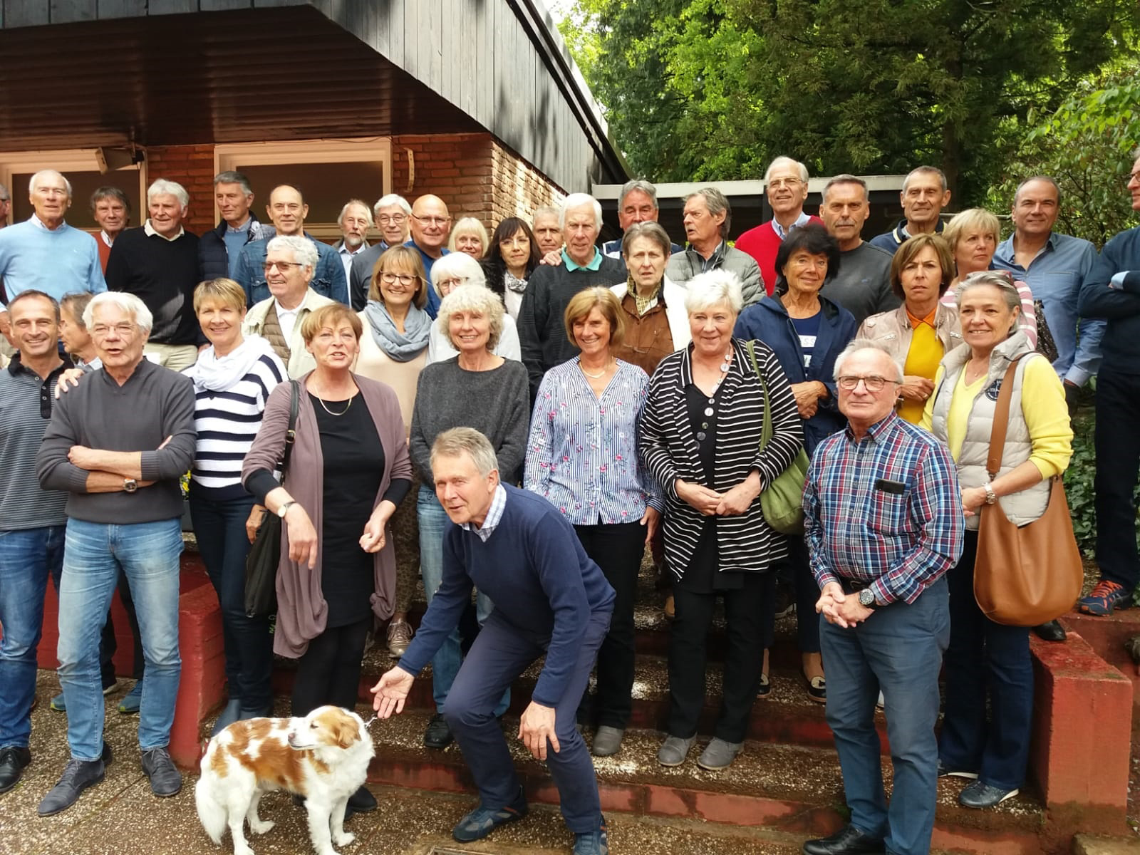 Mehr als 40 ehemalige Athleten aus ganz Deutschland waren zum Treffen ins Clubheim des TC Hilden angereist.