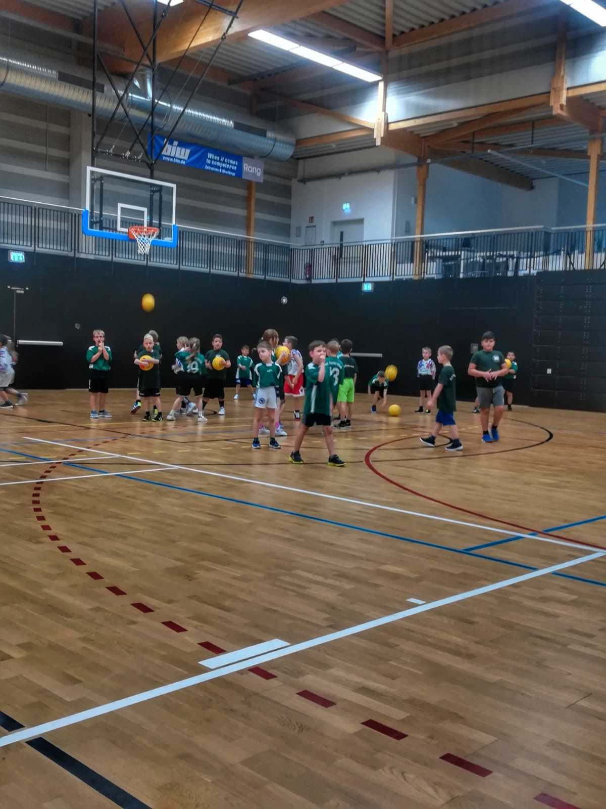 Die Nachwuchsspieler hatten jede Menge Spaß beim Spielen.