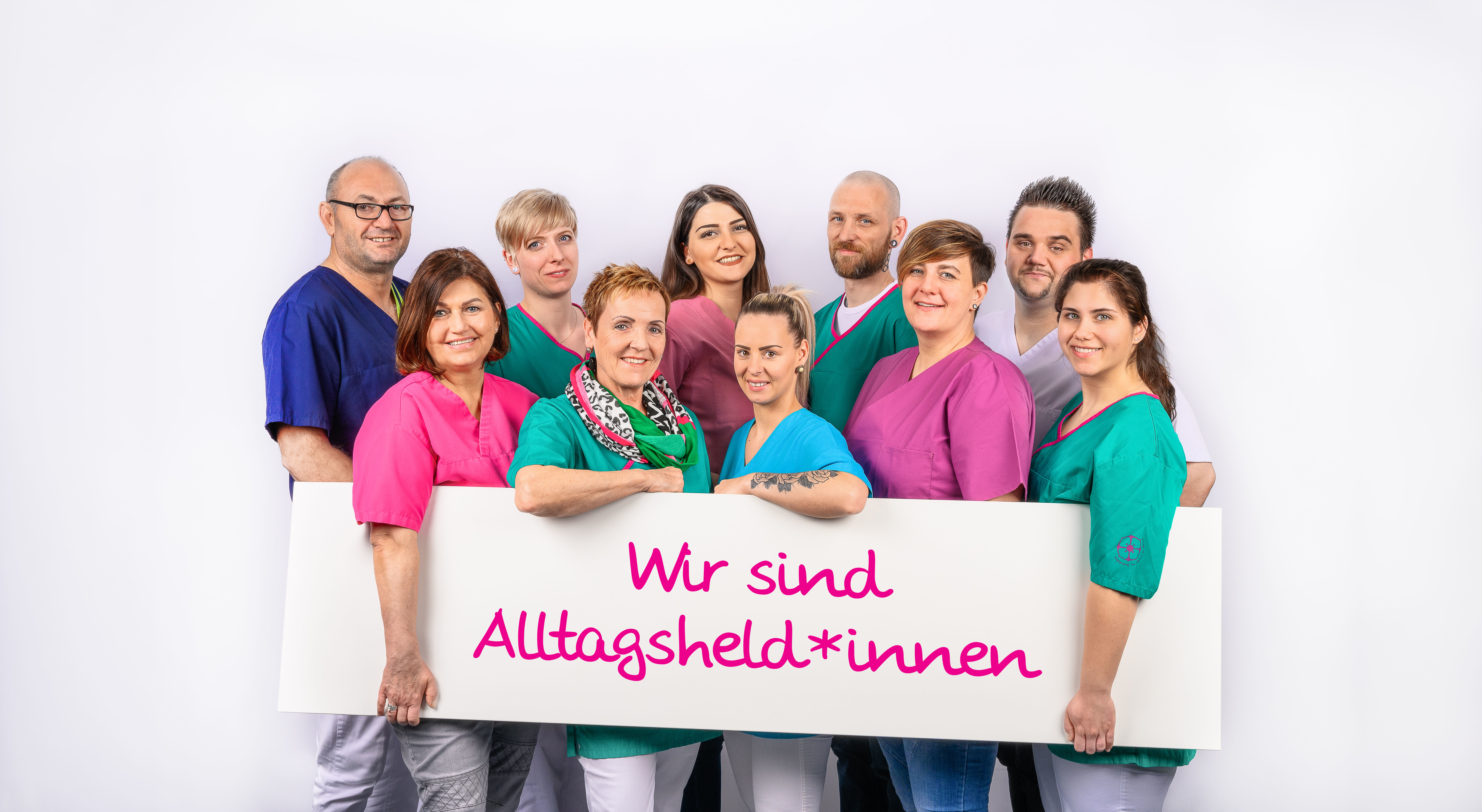 Auch die Mitarbeitenden der Evangelischen Altenhilfe Duisburg sind „Alltagsheld*innen“.
Foto: Evangelische Altenhilfe Duisburg (EAHD) – Andreas Reinsch