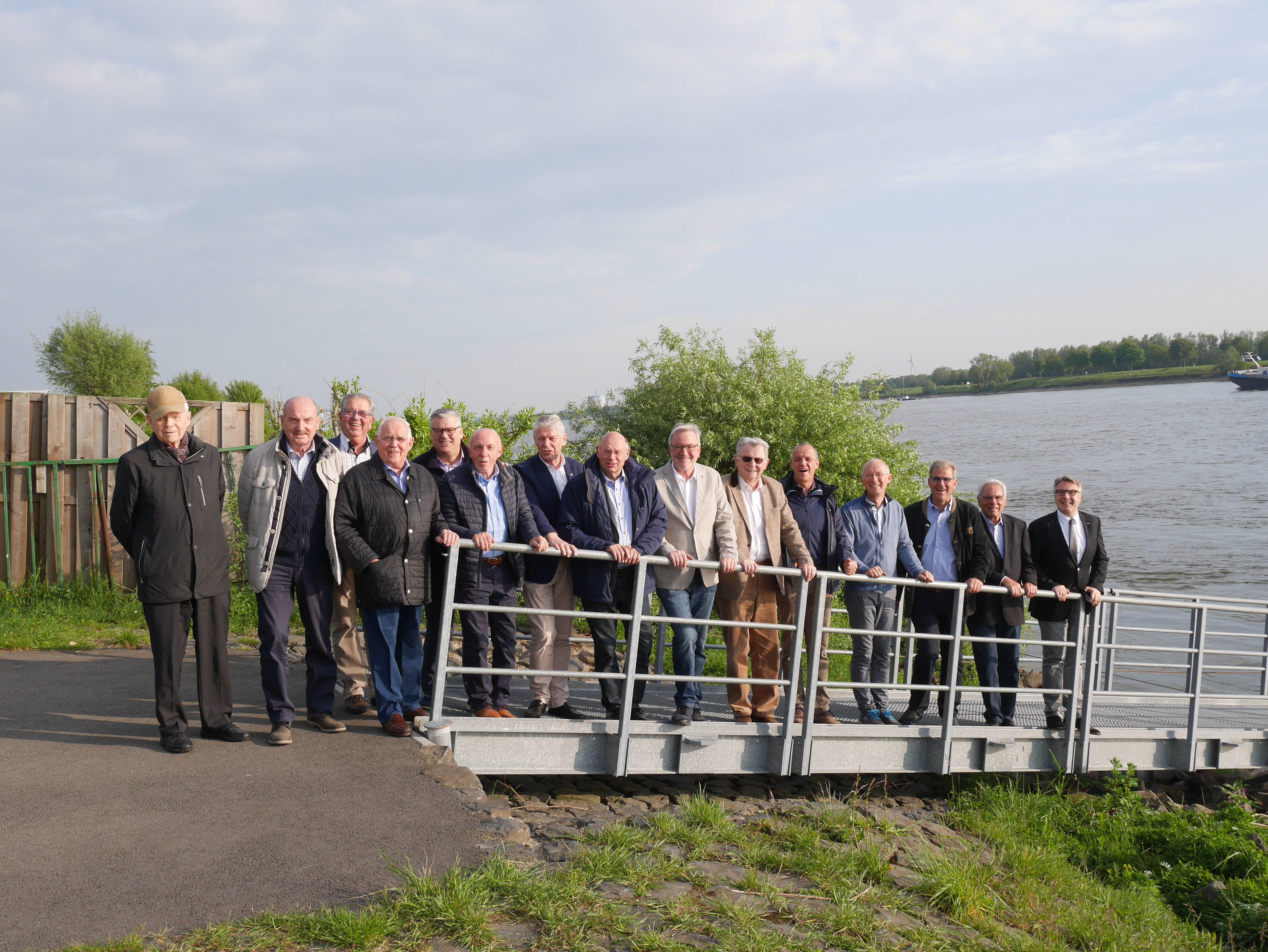 Der Dinslakener Montag-Stammtisch feierte in Grietherort sein 70jähriges Bestehen.