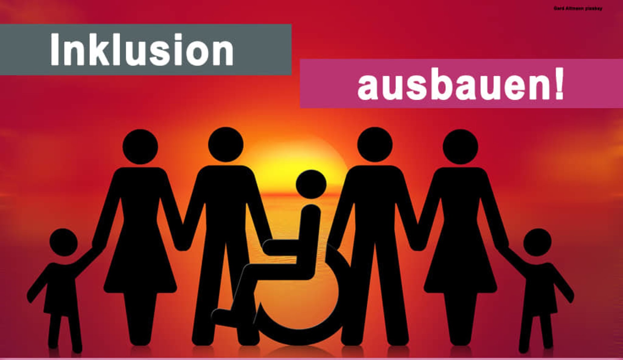 Beziehung Mit Behinderung Und Nichtbehinderten Menschen Inklusion ausbauen - Diskriminierung von Behinderten beenden! - Düsseldorf