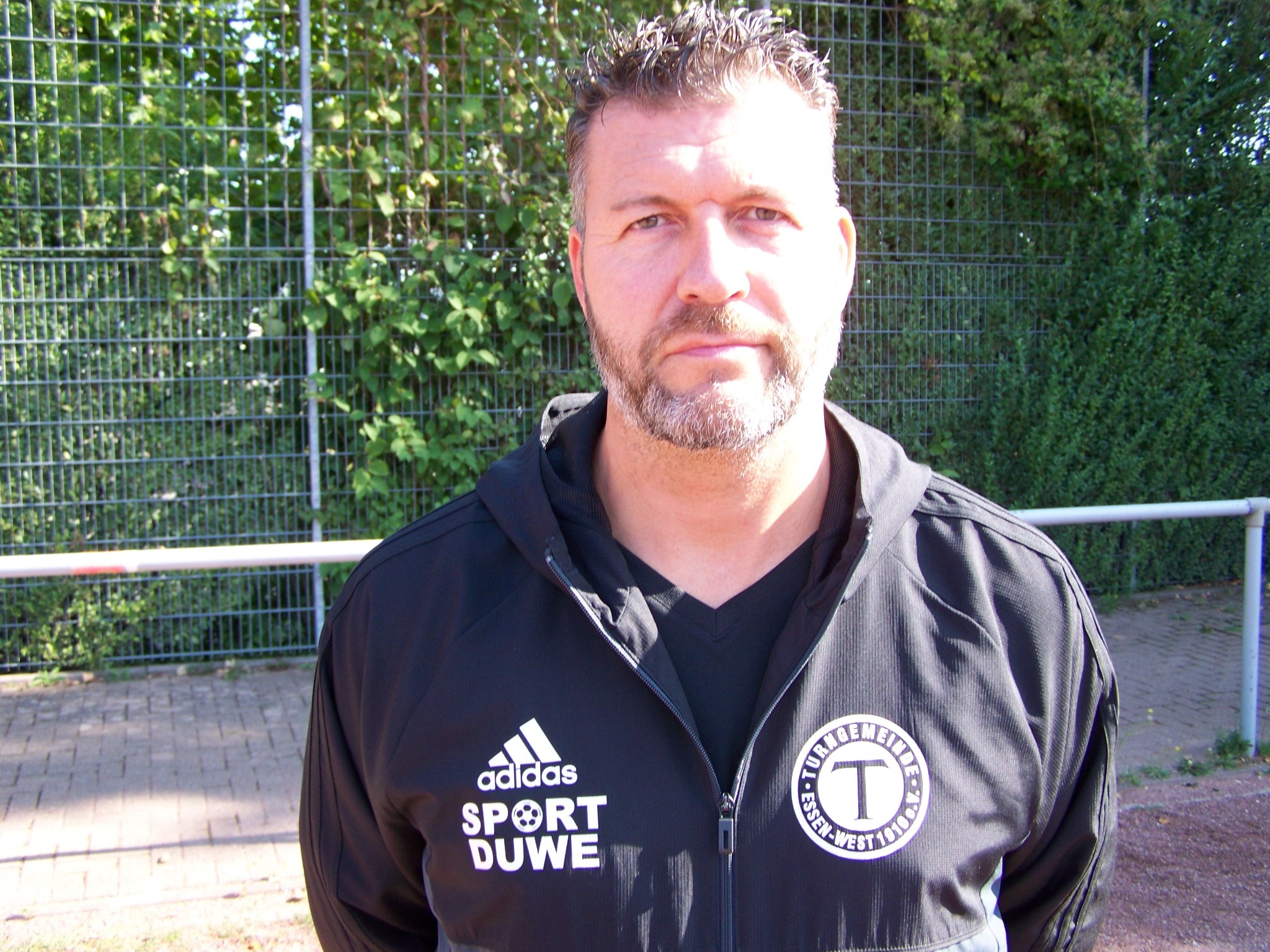 Dennis Herrmann, Trainer der 1. Mannschaft der Tgd. Essen - West Saison 2018/19