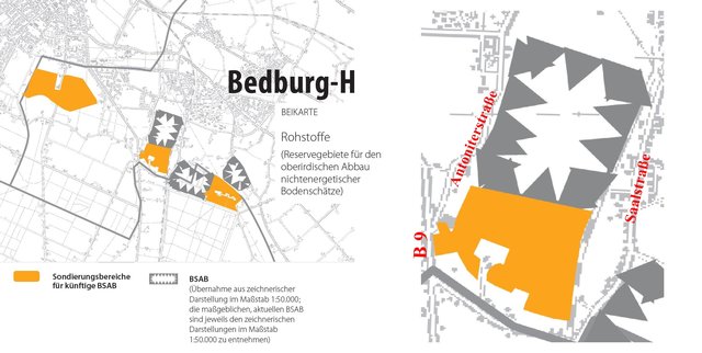 Auszug Regionalplan
