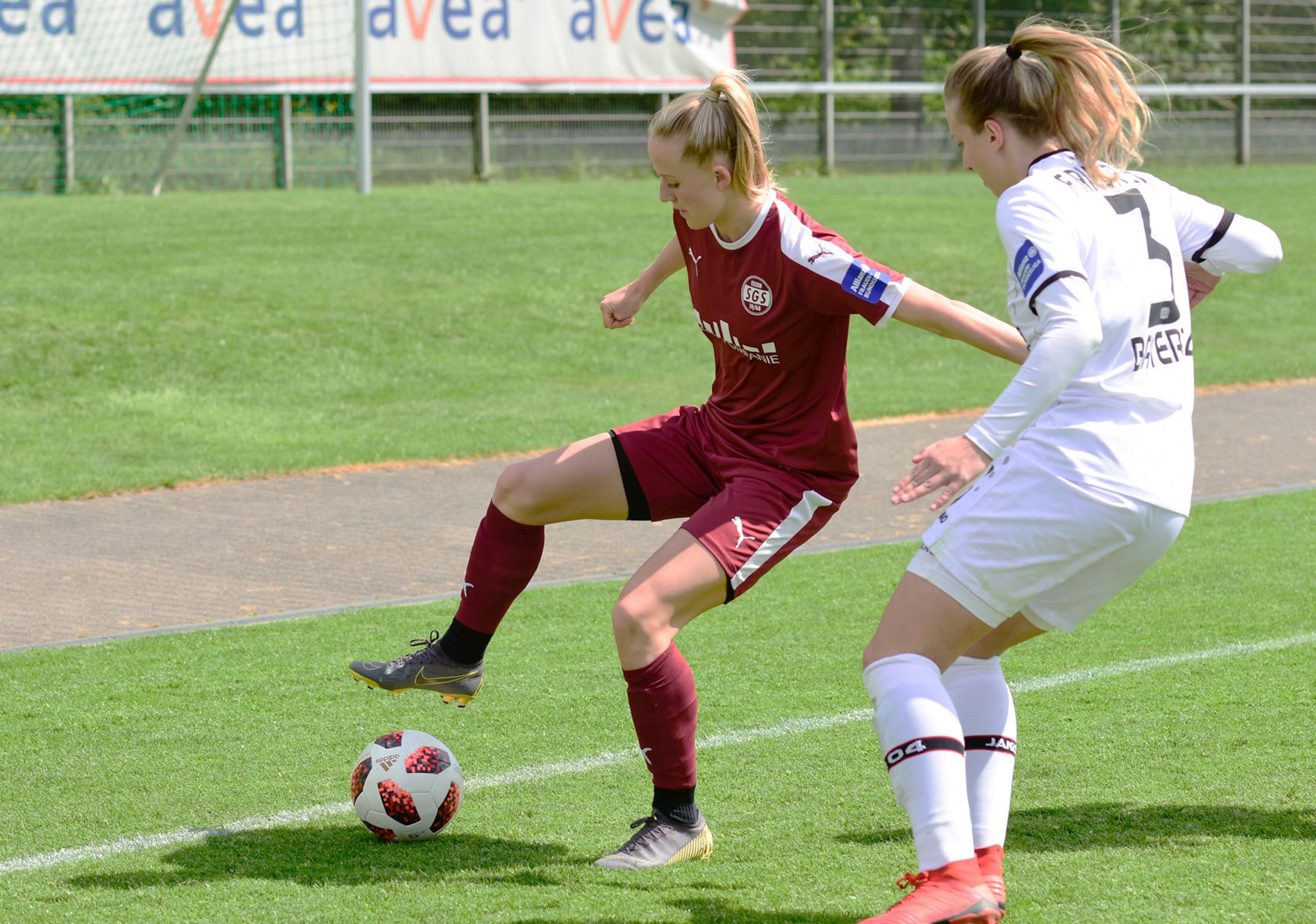 Turid Knaak bestritt bisher sieben A-Länderspiele. Fotos (2): Michael Gehrmann