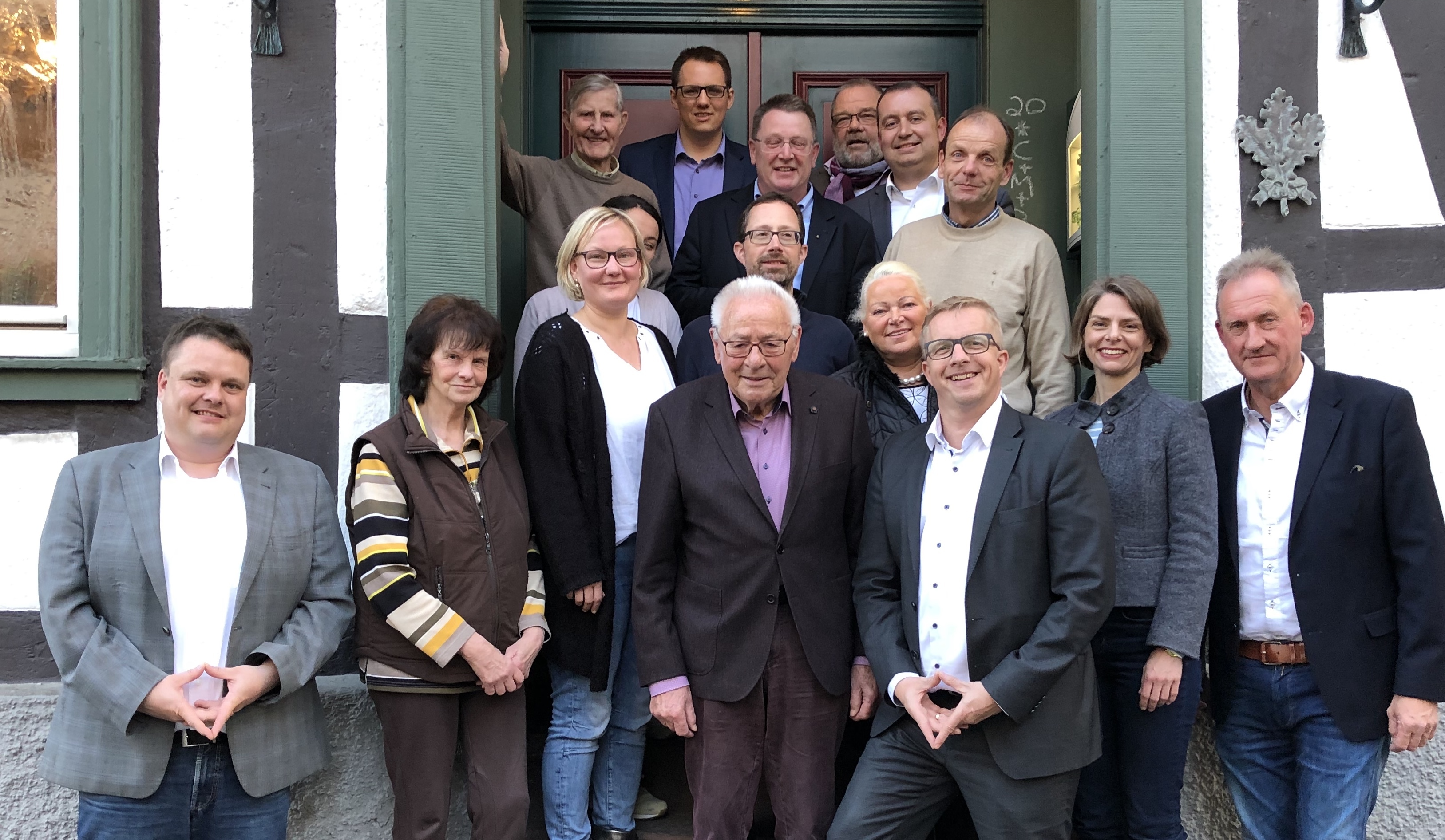 Bei der Mitgliederversammlung des CDU Ortsverbandes Arnsberg am 9. Mai standen auch einige Ehrungen auf dem Programm.