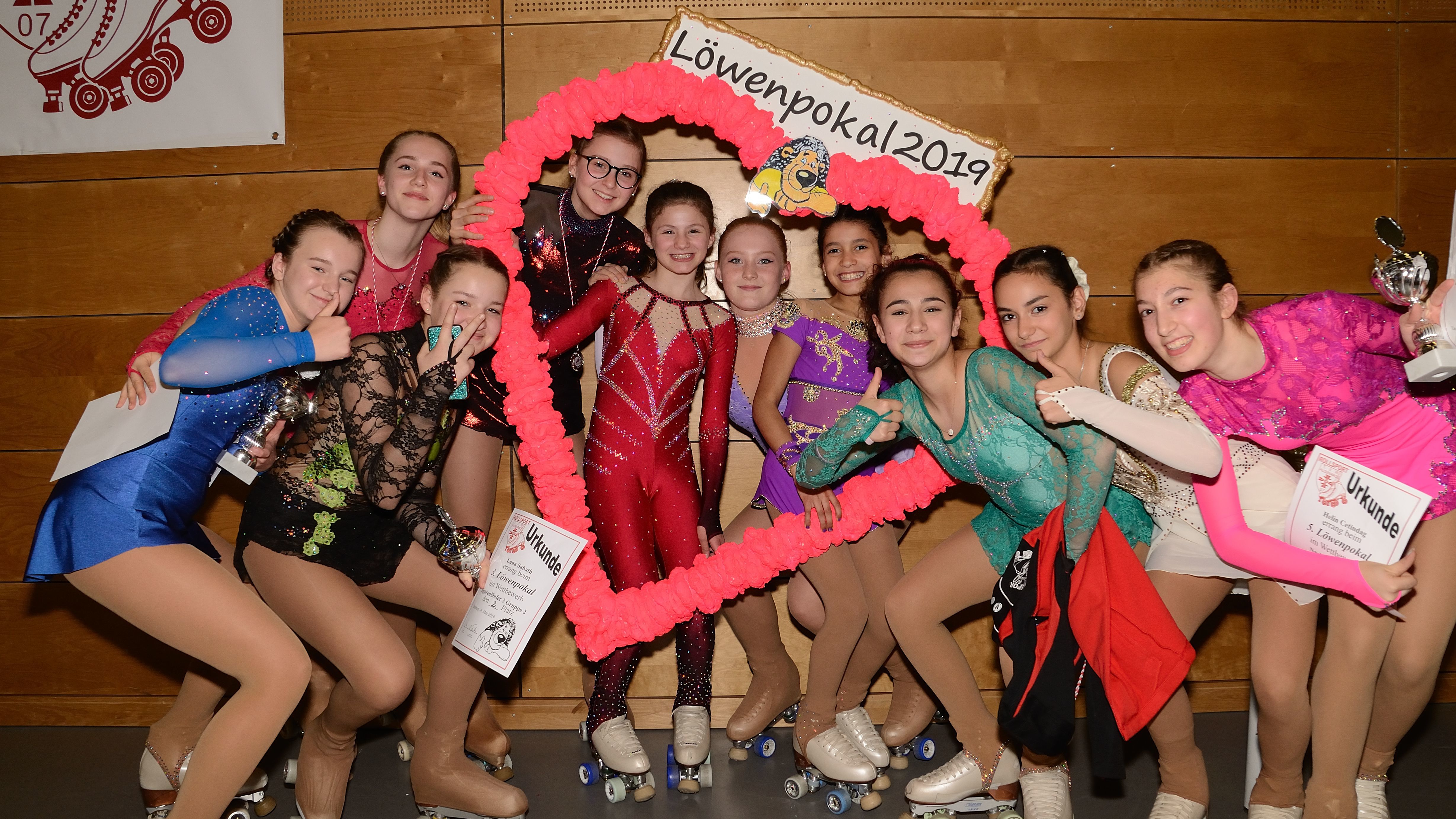 Unser Foto zeigt einen Teil des erfolgreichen TVA-Teams. Beim Löwenpokal räumten die Walsumer jetzt mächtig ab.
Fotos: TVA
