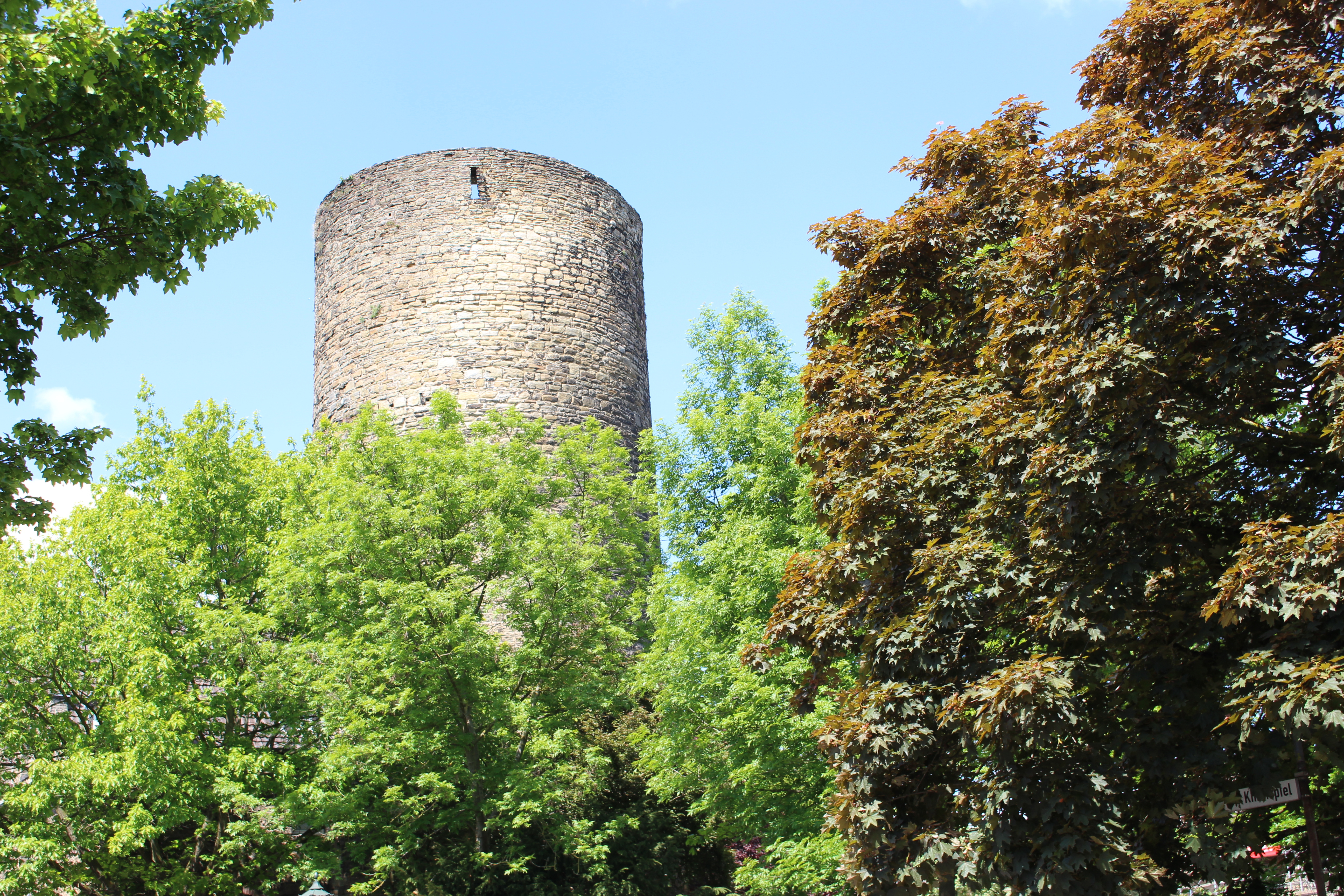 Burg in Wetter/Ruhr in der Freiheit