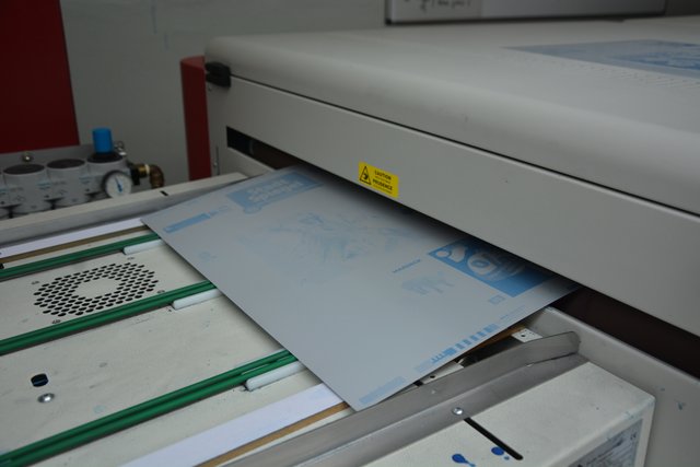  In einer solchen CTP (Computer-to-Plate)-Anlage werden die Druckplatten digital belichtet. | Foto: Christian Schaffeld