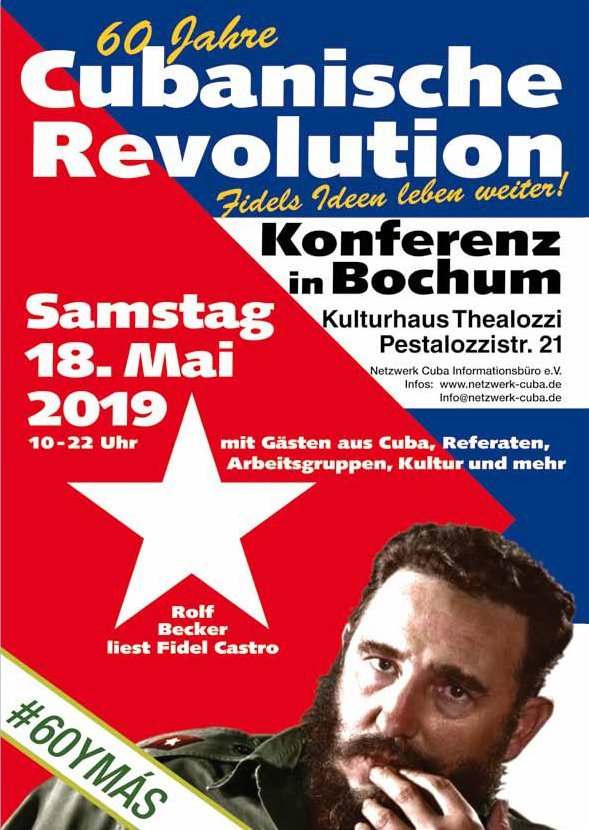 60 Jahre cubanische Revolution: Große Konferenz in Bochum