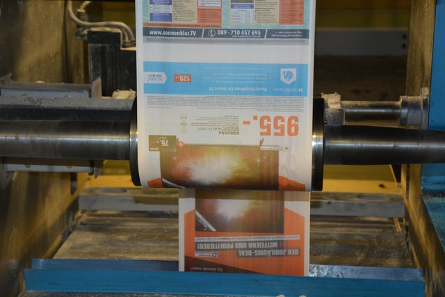 Hier kann man die Zeitung bereits erahnen. | Foto: Christian Schaffeld