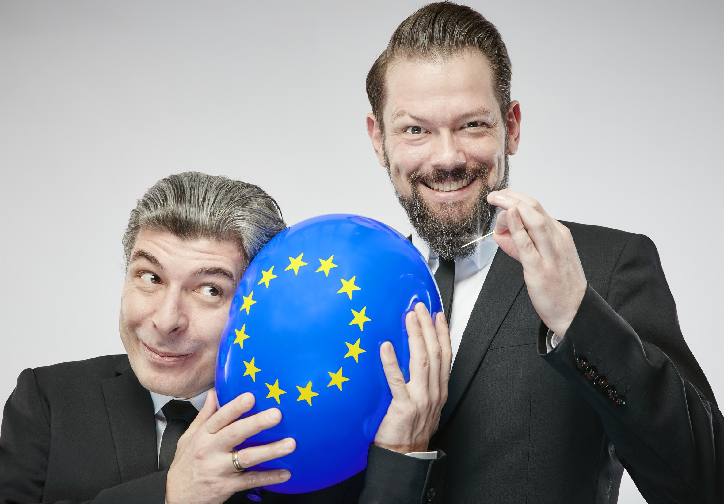 Das bekannte Comedy-Duo ONKeL fISCH.