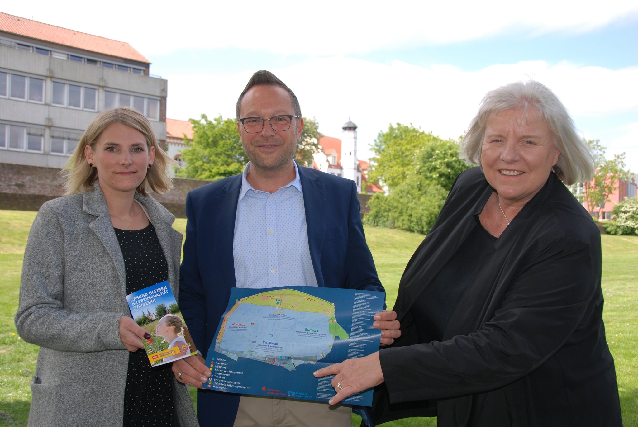 Die Eröffnung des Xantener Kurparks wird von vielen Vereinen gestemmt