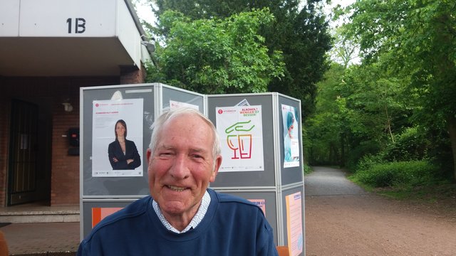 Walter Hahn, 1.Vorsitzender der Guttempler Gemeinschaft Festland in Neukirchen-Vluyn