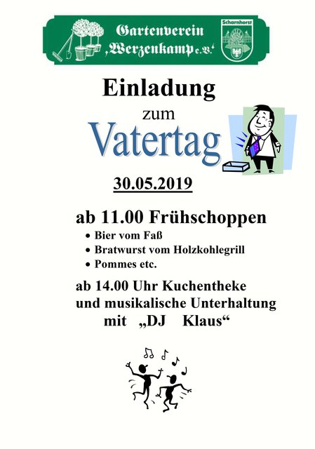 Das Veranstaltungsplakat.