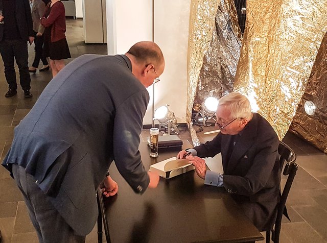 Ruhrfestspiele Literaturkritiker Denis Scheck interviewt Louis Begley