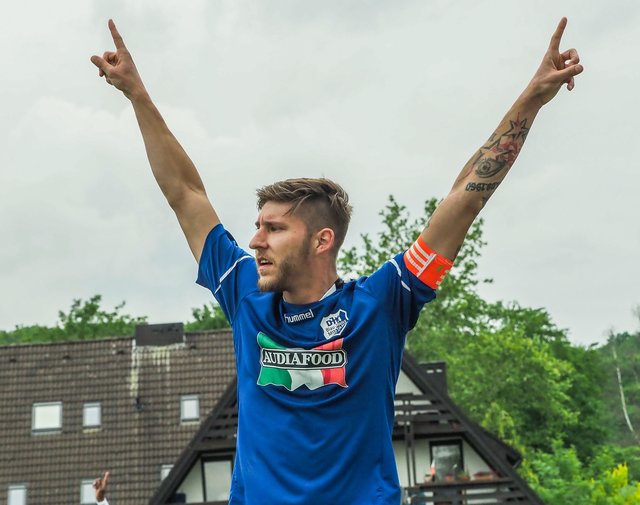 Matchwinner war Goalgetter Mathias Lierhaus.  
Foto: Gohl

