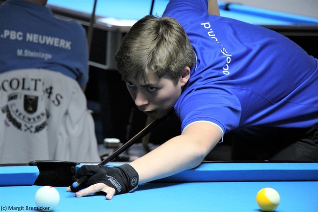 Starker Nachwuchs des 1. PBC St. Augustin: Moritz Neuhausen