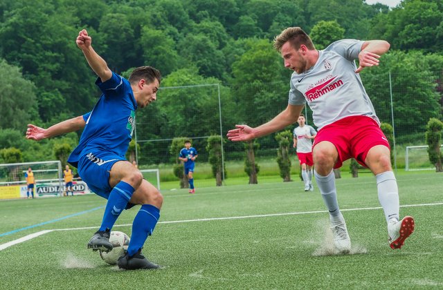 Mit einem 2:0 im Spitzenspiel sicherte sich Mintard die Meisterschaft. 
Foto: Gohl 
