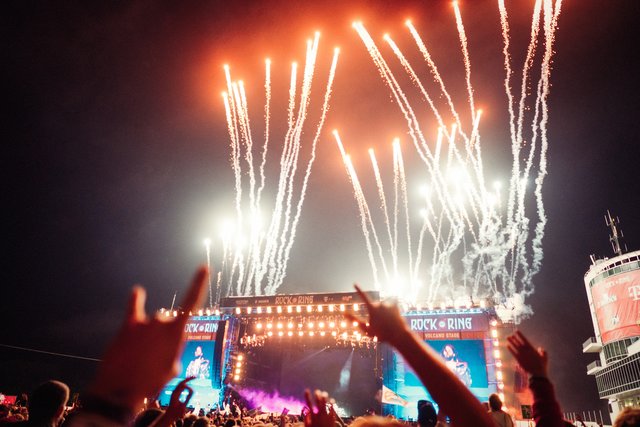 Rund 70.000 Musikfans treffen sich Pfingsten wieder bei "Rock am Ring". Wir verlosen Tickets! Foto: Danny Jungslund