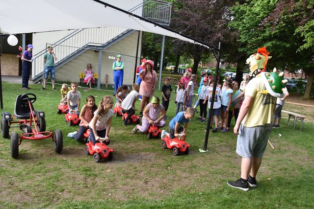 Die letzte Abenteuernacht behandelte das Thema Super Mario, wo die Kinder sich in die abenteuerreiche Welt von Mario, Luigi, Bowser und Co. stürzen konnten.  | Foto: Ev. Jugend