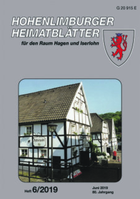 Die Hohenlimburger Heimatblätter blicken in der Juni-Ausgabe auf die Stadtteilsanierund, Wirtshäusern und dem Jazzclub zurück.
