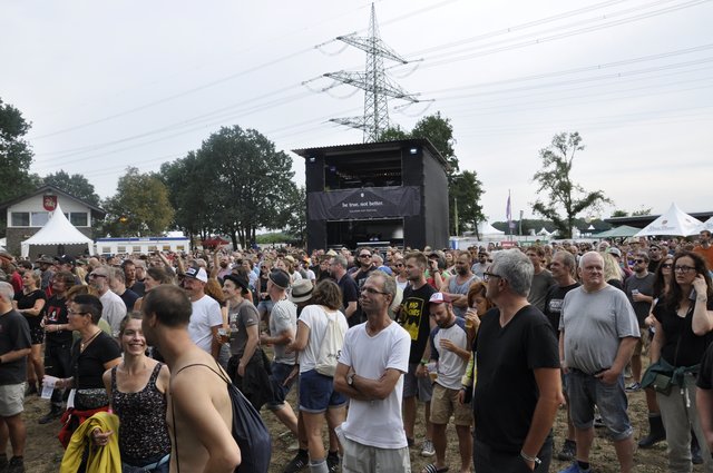 Tausende Festivalgäste werden im August den Ortsteil Haldern bevölkern.