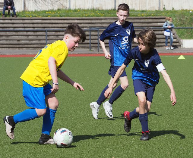 Die neuformierten C-Junioren testen gleich zweimal.
Foto: Gohl
