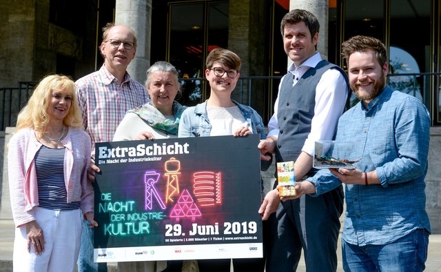 Die Organisatoren und Beteiligten freuen sich auf die "ExtraSchicht" am 29. Juni.