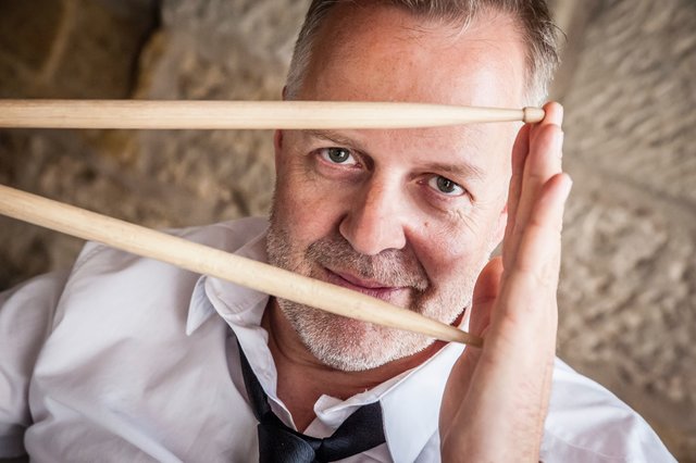 Schlagzeug-Maestro Wolfgang Haffner.
