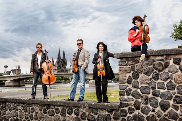 Das Minguet Quartett tritt am Schlusstag des Schubert-Festes am 7. Juli in der Kokerei Hansa auf.